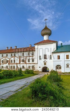 Solovetsky Monastery Is A Fortified Monastery Located On The Solovetsky Islands In The White Sea, Ru