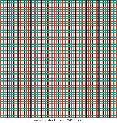 Kırmızı-yeşil-siyah-beyaz kare Pattern.eps
