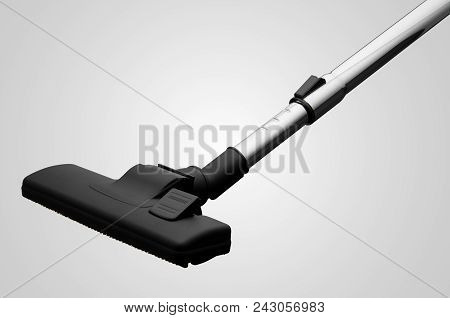 Part Vacuum Cleaner On A Light Background