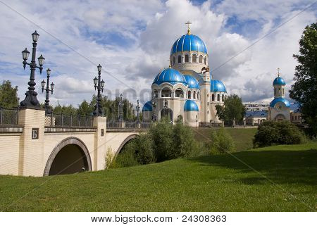 Moderne Russisch-orthodoxe kerk