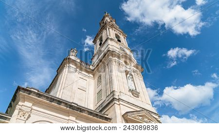 Sanctuary Of Fatima, Portugal. An Important Marian Shrines And Pilgrimage Location In The World For