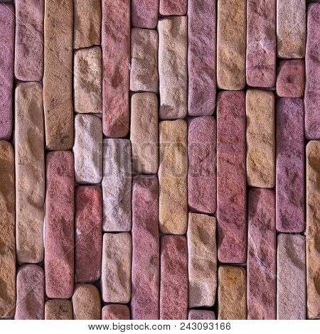 Abstract Seamless Pattern For Designers With Concrete Causeway Road From Ciment