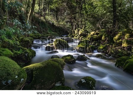 Long Exposure Shot At Rio Pedras, In Pobra Do Caraminal