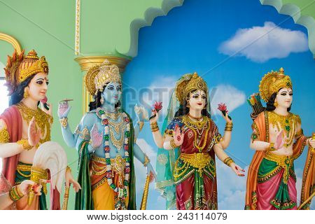 Gods Of Hinduism Is Worshiped By The Indians. And People Around The World.