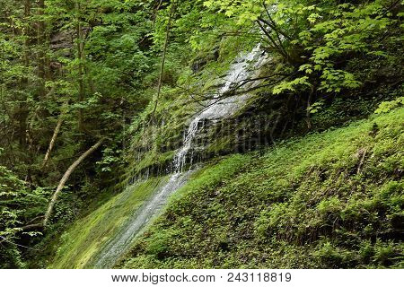 Rainbow Waterfalls Watkins Glen New York Usa