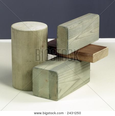 Blocs en bois