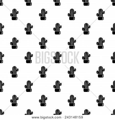 Cylindrical Cactus Icon. Simple Illustration Of Cylindrical Cactus Vector Icon For Web