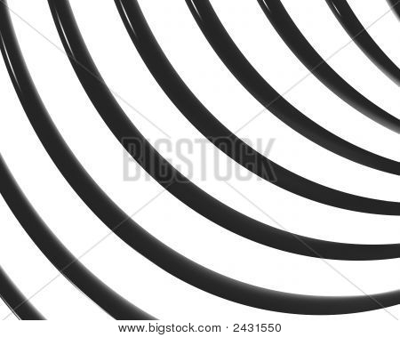 Optical Art Spiral Curves Scallop 01