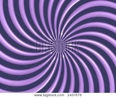 Optical Art Spiral Curves Triangle 06