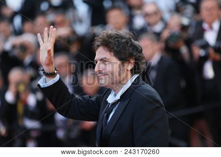 Matthieu Chedid attends the screening of 'Girls Of The Sun (Les Filles Du Soleil)' during the 71st annual Cannes Film Festival at Palais des Festivals on May 12, 2018 in Cannes, France.