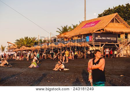 May 31, 2018. Keramas, Bali, Indonesia. Competition Wsl Corona Bali Protected.