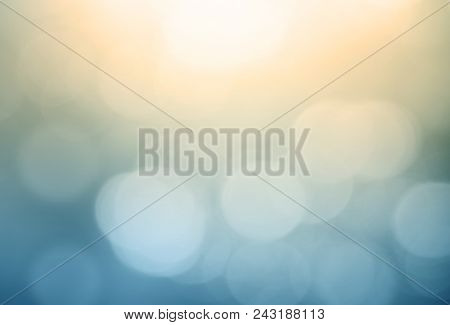 Abstract Colorful Background With Bokeh Light Effect