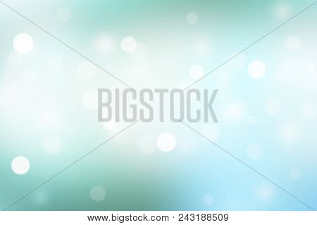 Abstract Colorful Background With Bokeh Light Effect