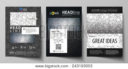 Business Templates For Brochure, Magazine, Flyer, Booklet Or Annual Report. Cover Design Template, E
