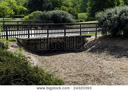 Bridge Over Dry Creekbed
