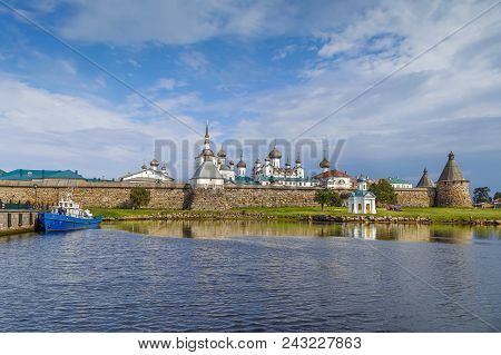 Solovetsky Monastery Is A Fortified Monastery Located On The Solovetsky Islands In The White Sea, Ru
