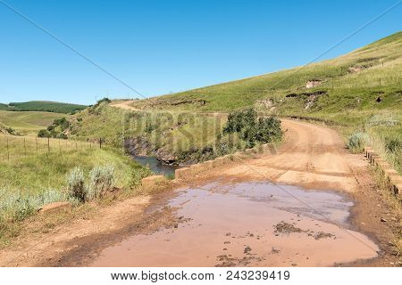 Bridge Over The Tsitsa River In The Pot River Pass In The Eastern Cape Province