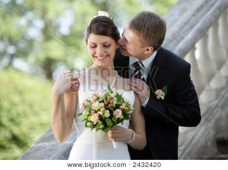 新郎新婦の肖像画