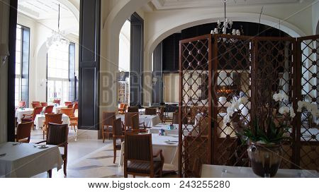 Pulau Langkawi, Malaysia - Apr 4th 2015: Inside The Danna Luxury Hotel On Langkawi Island. The Danna
