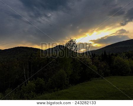 Another View Of The Mornig At Tewksbury ,quebec, Canada