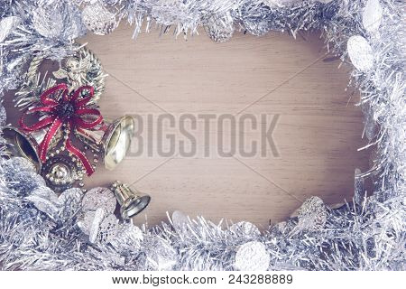 Merry Christmas And Happy New Year Background