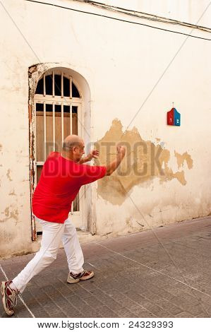 Giocatore di pelota basca