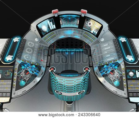 Ship Modular Equipment. Multipurpose Control Panel Large-sized Vessels. The Foundation Of The Captai