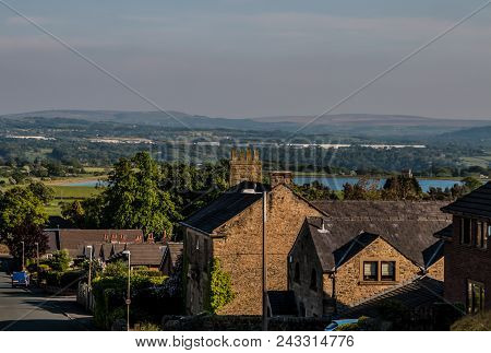 The View Across The Village Of Longridge Near Preston
