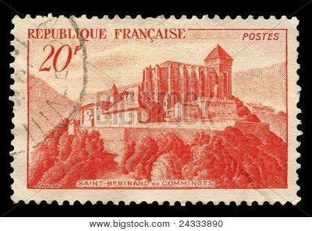 Französische Post Stempel