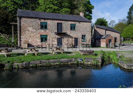 Old Building At The Side Of Cromford Canal In The Peak District, Derbyshire