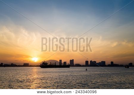 Sunrise On Penang Island Malaysia