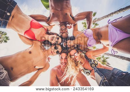 Group Of Friends Portrait