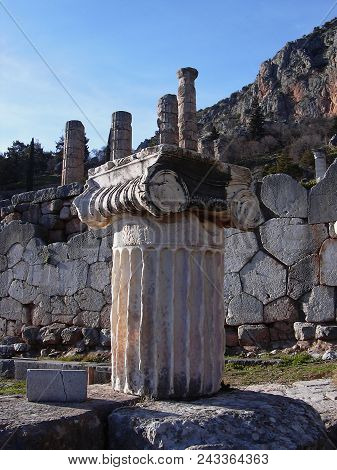 Delphi Ancient Sanctuary Phocis Greece