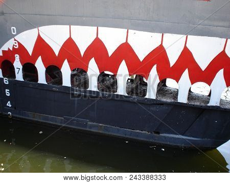 The Bow Of The Uss Torsk, Baltimore, Md, June 25, 2005