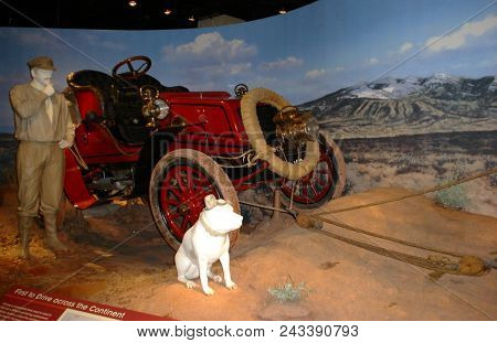 1903 Winton Touring Car, The Vermont,  On Display At The America On The Move Exhibit, Smithsonian Na