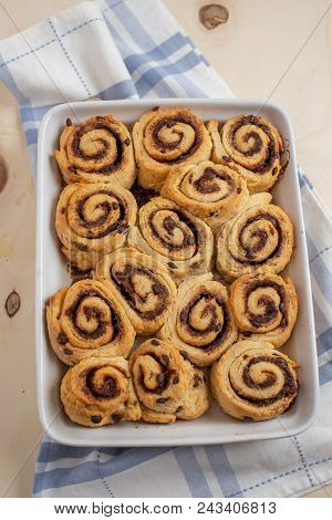 Home Made Resh Out Of The Oven Cinnamon Buns