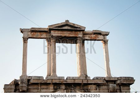 Grecia, Atene. Arco di Adriano.
