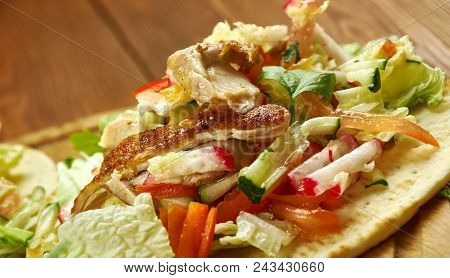 Loaded Chicken Tostadas