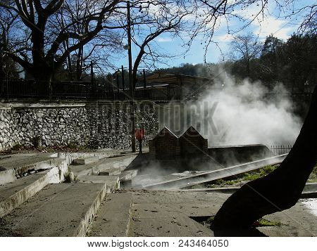 Pozar Thermal Baths Aridaia Greece
