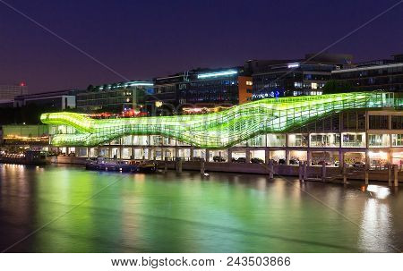 Paris, France - June 02, 2018: Cite De La Mode Et Du Design, The City Of Fashion And Design, On The 