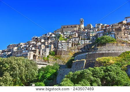 The Village Of Badolato, Calabria, Italy