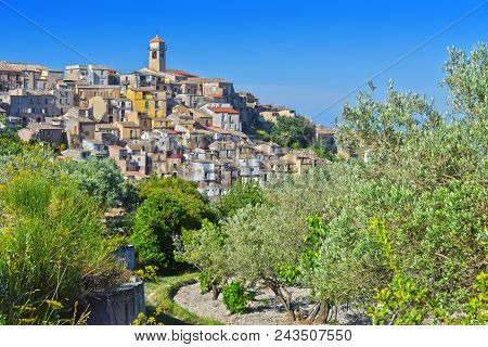 The Village Of Badolato, Calabria, Italy