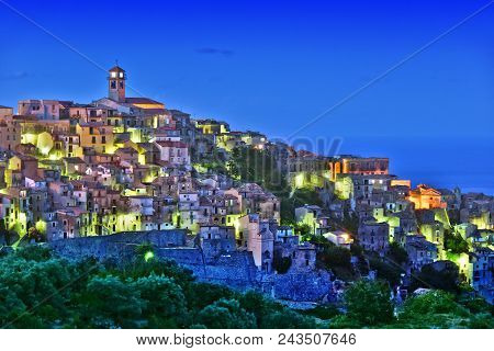 The Village Of Badolato In The Province Of Catanzaro, Italy