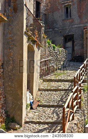 The Village Of Bova In The Province Of Reggio Calabria, Italy