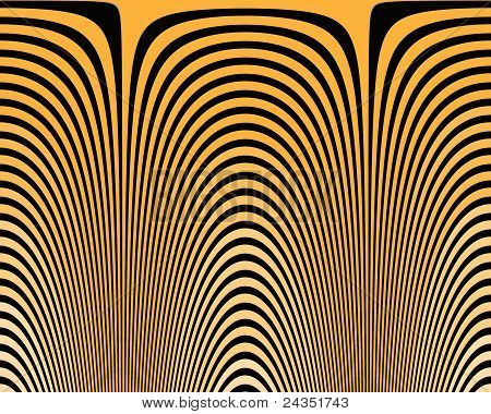 Illusione ottica Hypno giallo