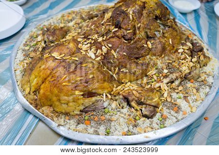 Arabian food closeup