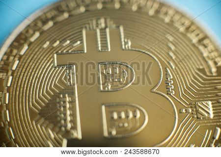Blockchain Technology, Bitcoin Mining Concept.