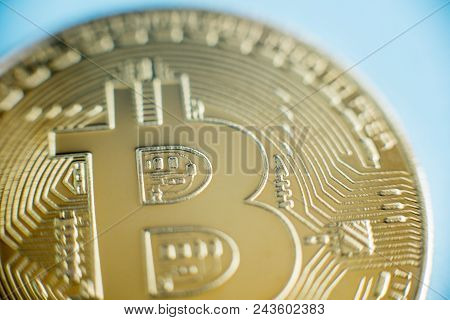 Blockchain Technology, Bitcoin Mining Concept.