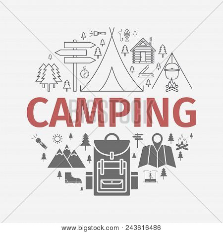 Vector Travel Concept For Banners, Flyers, Web And Mobile Applications.