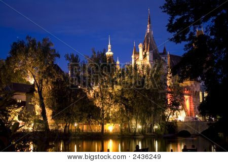Burg in Budapest vajdahunyadvar